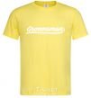 Men's T-Shirt Groomsman line cornsilk фото