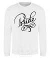 Sweatshirt Bride monograms White фото