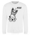 Sweatshirt Woof White фото