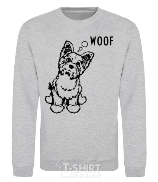 Sweatshirt Woof sport-grey фото