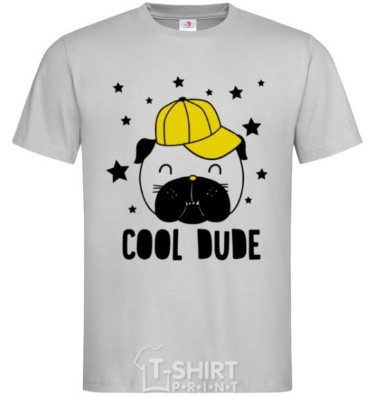 Men's T-Shirt Cool dude grey фото