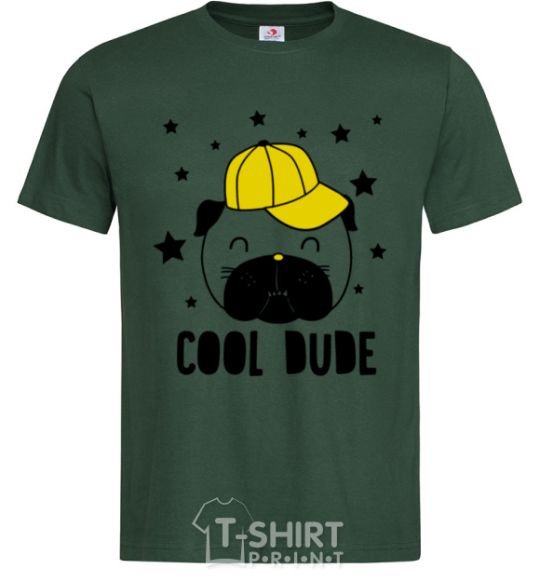 Men's T-Shirt Cool dude bottle-green фото