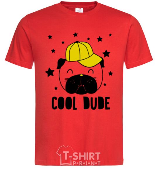 Men's T-Shirt Cool dude red фото