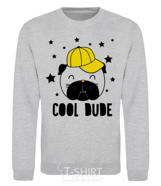Sweatshirt Cool dude sport-grey фото