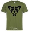 Men's T-Shirt Doggie millennial-khaki фото