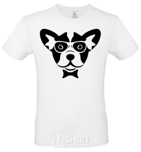 Men's T-Shirt Doggie White фото