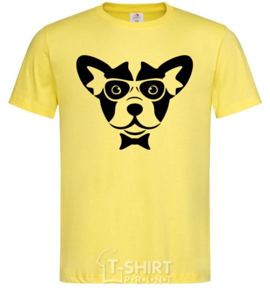 Men's T-Shirt Doggie cornsilk фото