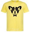 Men's T-Shirt Doggie cornsilk фото