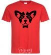 Men's T-Shirt Doggie red фото