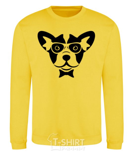 Sweatshirt Doggie yellow фото