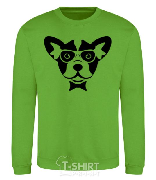 Sweatshirt Doggie orchid-green фото