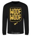 Sweatshirt Woof woof black фото