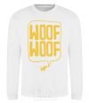 Sweatshirt Woof woof White фото