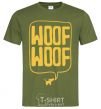 Men's T-Shirt Woof woof millennial-khaki фото