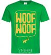 Men's T-Shirt Woof woof kelly-green фото