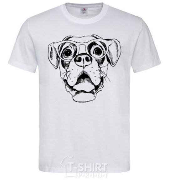 Men's T-Shirt Rottweiler White фото