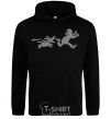 Men`s hoodie Favorite dog black фото