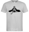 Men's T-Shirt English spaniel grey фото