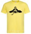 Men's T-Shirt English spaniel cornsilk фото