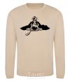 Sweatshirt English spaniel sand фото