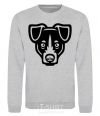 Sweatshirt Terrier Head sport-grey фото