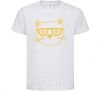 Kids T-shirt Starcat White фото