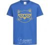 Kids T-shirt Starcat royal-blue фото