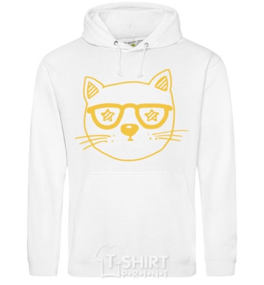 Men`s hoodie Starcat White фото