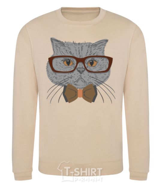 Sweatshirt Cat teacher sand фото