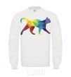 Sweatshirt Bright cat White фото