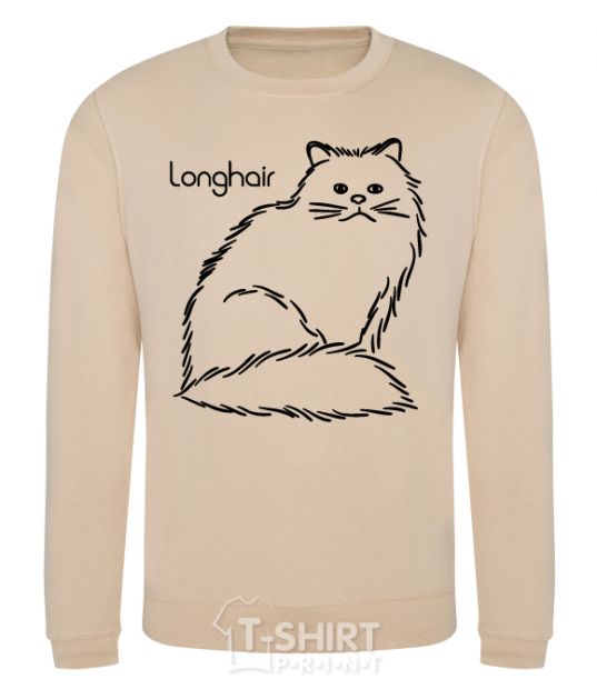 Sweatshirt Longhair sand фото