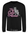 Sweatshirt 6834 The cute catlover black фото