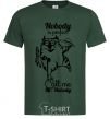 Men's T-Shirt Nobody is perfect call me mr nobody bottle-green фото