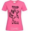 Women's T-shirt Nobody is perfect call me mr nobody heliconia фото