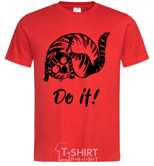 Men's T-Shirt Do it red фото