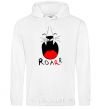 Men`s hoodie Roarr White фото