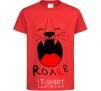 Kids T-shirt Roarr red фото