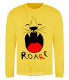 Sweatshirt Roarr yellow фото