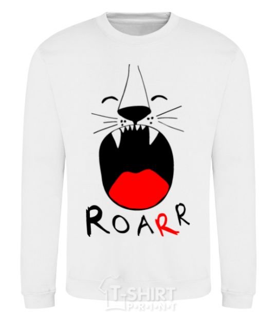 Sweatshirt Roarr White фото