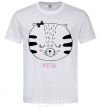 Men's T-Shirt Sweet meow White фото