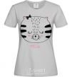 Women's T-shirt Sweet meow grey фото