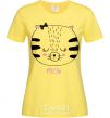 Women's T-shirt Sweet meow cornsilk фото