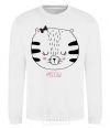 Sweatshirt Sweet meow White фото