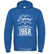 Men`s hoodie This legend was born in june royal фото