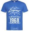 Men's T-Shirt This legend was born in august royal-blue фото