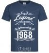 Men's T-Shirt This legend was born in september navy-blue фото
