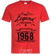 Men's T-Shirt This legend was born in november red фото