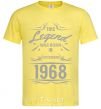 Men's T-Shirt This legend was born in december cornsilk фото