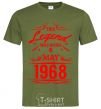 Men's T-Shirt This legend was born in may millennial-khaki фото