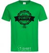 Men's T-Shirt Born in forty years ago kelly-green фото